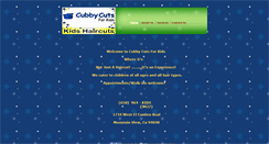 Desktop Screenshot of cubbycutskidshaircuts.com